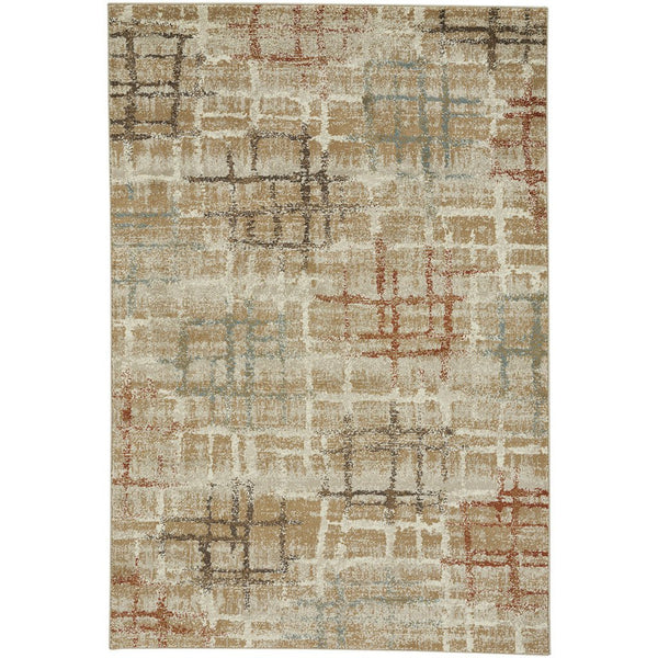 Beckett-Mirage Beige Machine Woven Rug Rectangle image