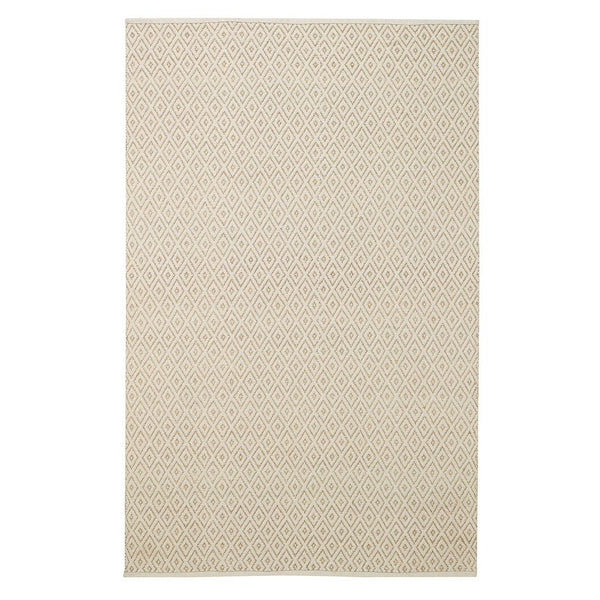 Diamond Linen Flat Woven Rug Rectangle image