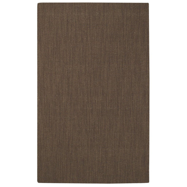 Montauk Chocolate Hand Loomed Area Rug Rectangle image